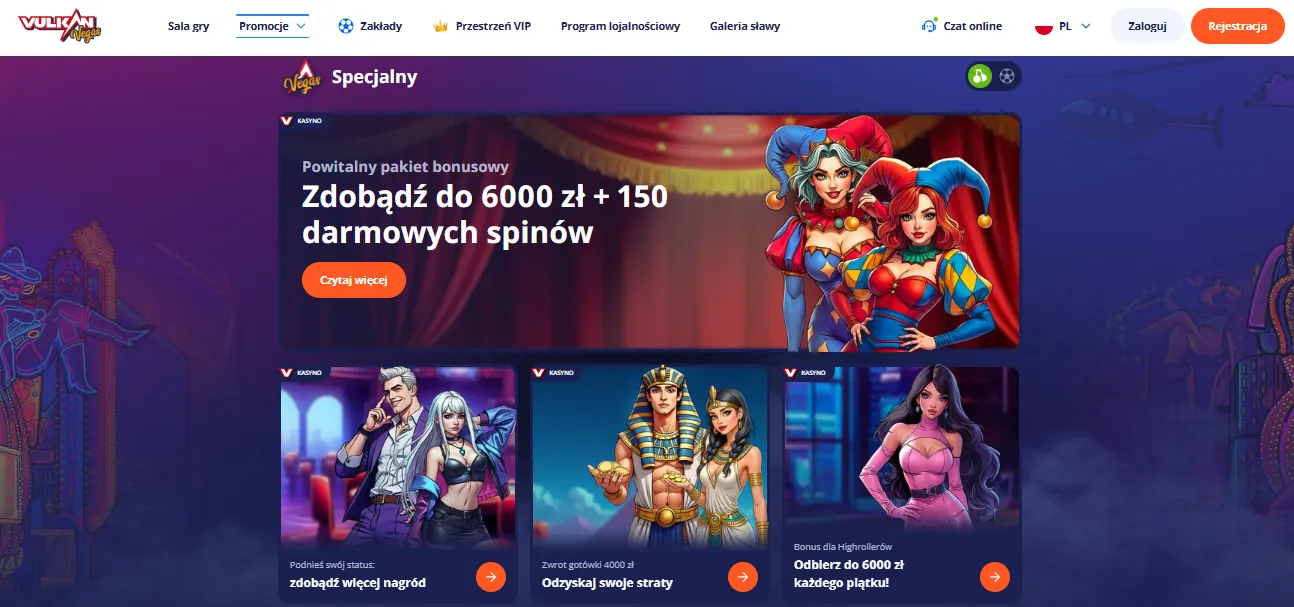 Dlaczego warto wybrać Vulkan Vegas jako główną platformę